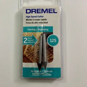 High Speed Cutter Carving 2-Ct #125 NIB 080596035228 DREMEL **NEW**
